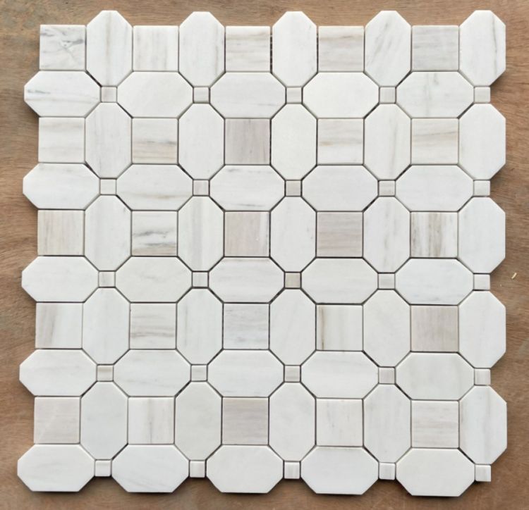 Popeyes Fog White Honed 12 x 12